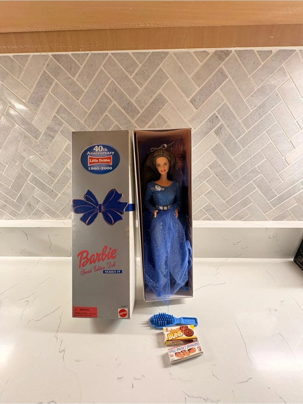 Vintage Little Debbie 40th Anniversary Series IV Special Edition Barbie Doll